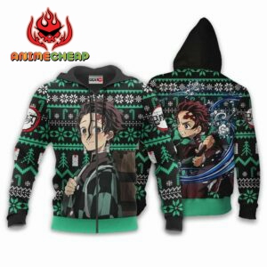 Tanjiro Sweater Custom Anime Demon Slayer XS12 6