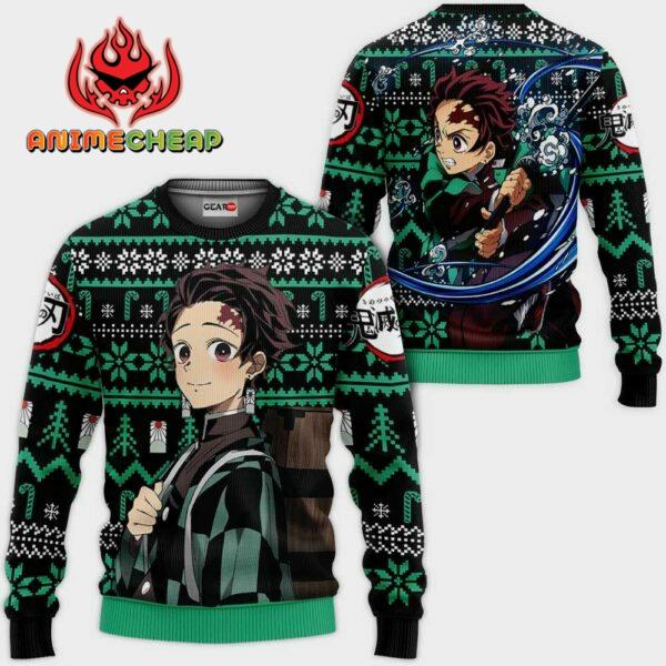 Tanjiro Sweater Custom Anime Demon Slayer XS12 1