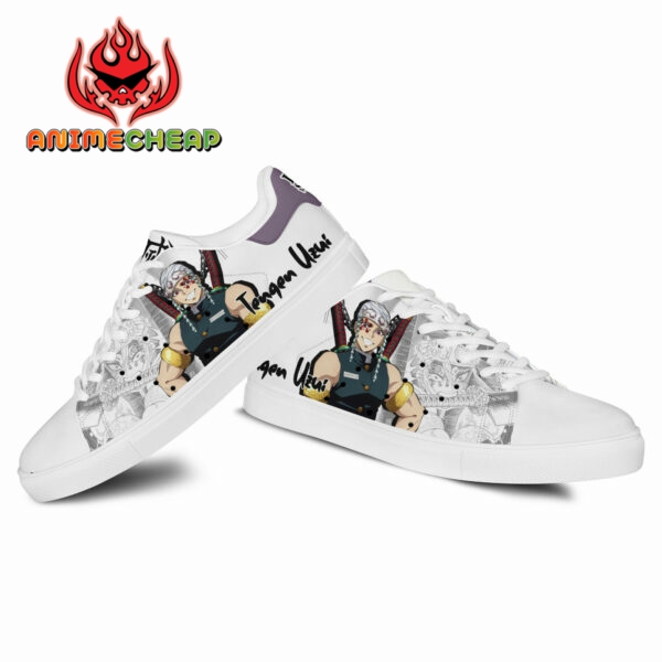 Tengen Uzui Skate Shoes Custom Demon Slayer Anime Sneakers 3