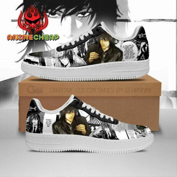 Teru Mikami Shoes Death Note Anime Sneakers Fan Gift Idea PT06 1