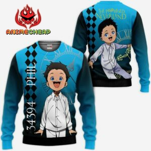 The Promised Neverland Phil Hoodie Anime Shirt Jacket 7