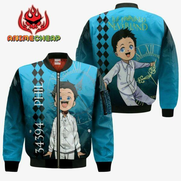 The Promised Neverland Phil Hoodie Anime Shirt Jacket 4