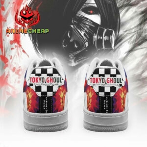 Tokyo Ghoul Touka Shoes Custom Checkerboard Sneakers Anime 5