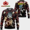 Tomura Shigaraki Ugly Christmas Sweater Custom Anime My Hero Academia XS12 11