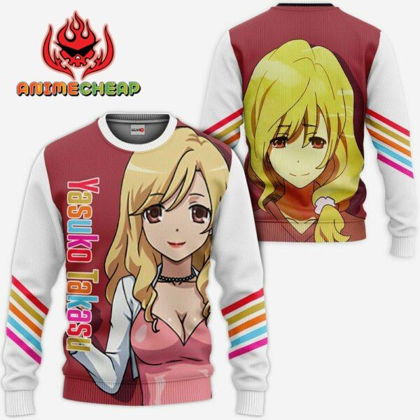 Toradora Yasuko Takasu Hoodie Shirt Anime Zip Jacket 2