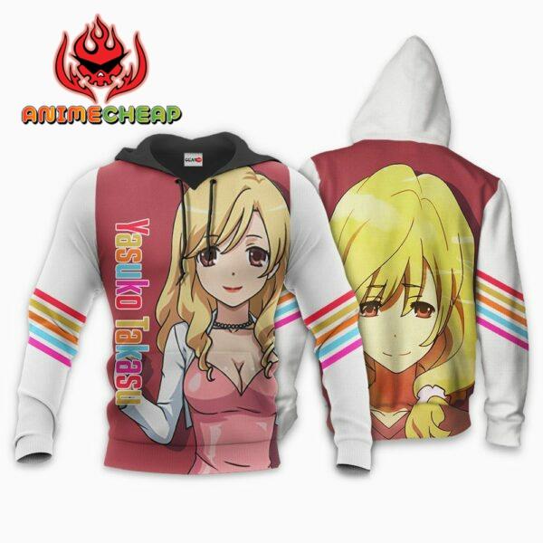 Toradora Yasuko Takasu Hoodie Shirt Anime Zip Jacket 3