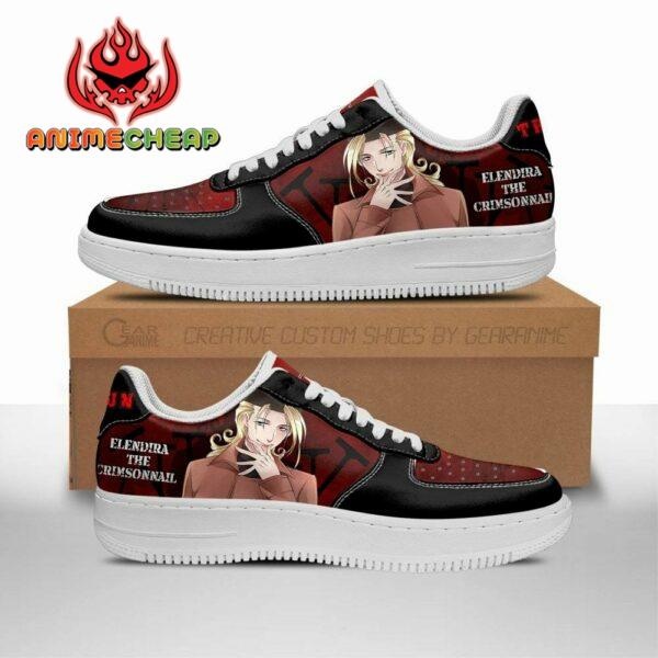 Trigun Sneakers Elendira the Crimsonnail Shoes Anime Sneakers 1