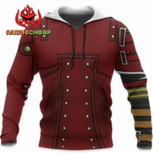 Trigun Vash The Stampede Shirt Uniform Anime Hoodie Sweater 8