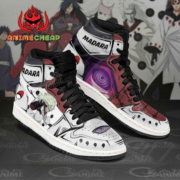 Uchiha Madara Shoes Custom Anime Sneakers For Fan 4