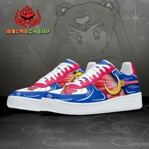 Usagi Tsukino Air Shoes Custom Sailor Anime Sneakers 5