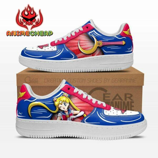 Usagi Tsukino Air Shoes Custom Sailor Anime Sneakers 1