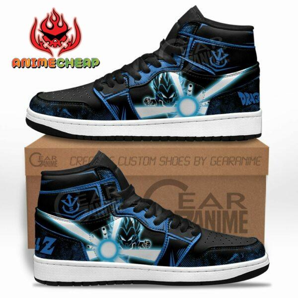 Vegeta Blue Shoes Custom Dragon Ball Anime Sneakers 1
