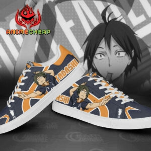 Yamaguchi Tadashi Skate Shoes Custom Haikyuu Anime Sneakers 6