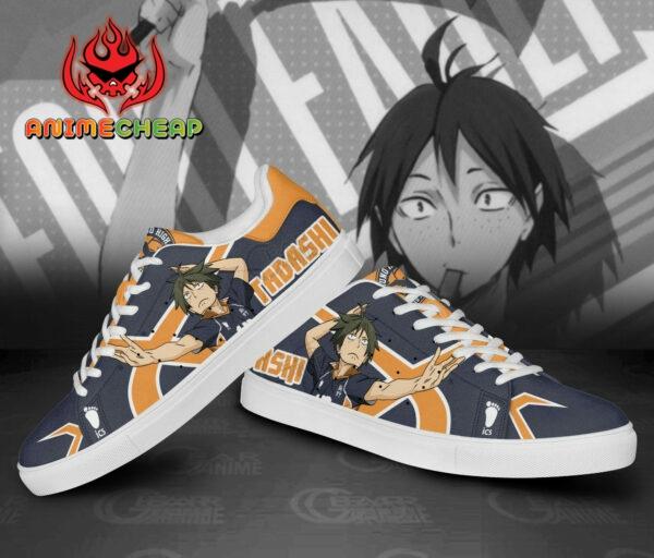 Yamaguchi Tadashi Skate Shoes Custom Haikyuu Anime Sneakers 3