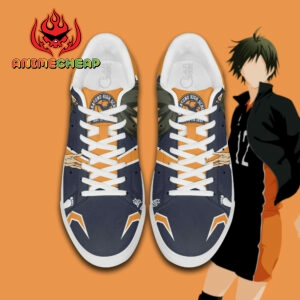 Yamaguchi Tadashi Skate Shoes Custom Haikyuu Anime Sneakers 7