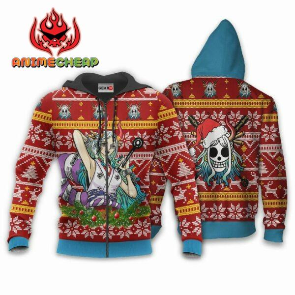 Yamato Ugly Christmas Sweater Custom One Piece Anime XS12 2