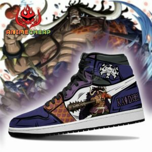 Yonko Kaido Shoes Custom Anime One Piece Sneakers 5