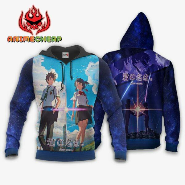 Your Name Anime Hoodie Kimi no Na wa Custom Jacket Shirts 3