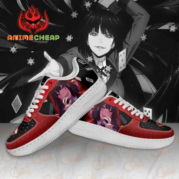 Yumeko Jabami Shoes Kakegurui Anime Sneakers PT10 3