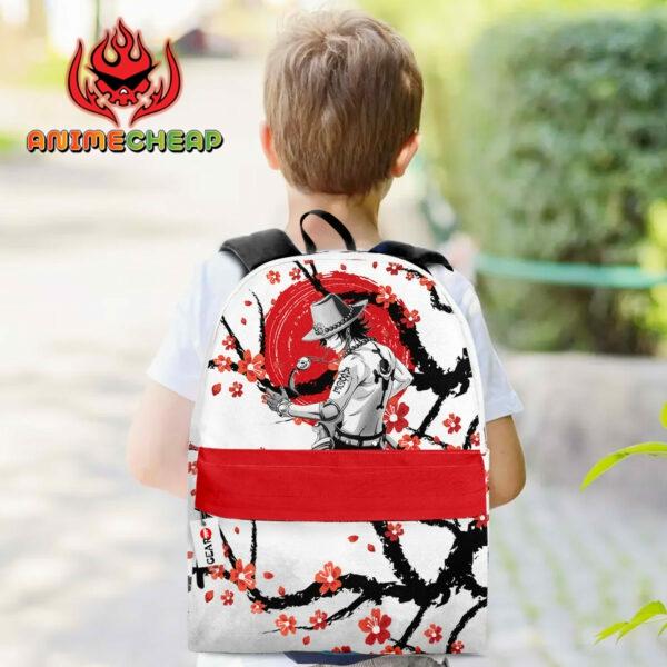 Ace Backpack Custom One Piece Anime Bag Japan Style 3