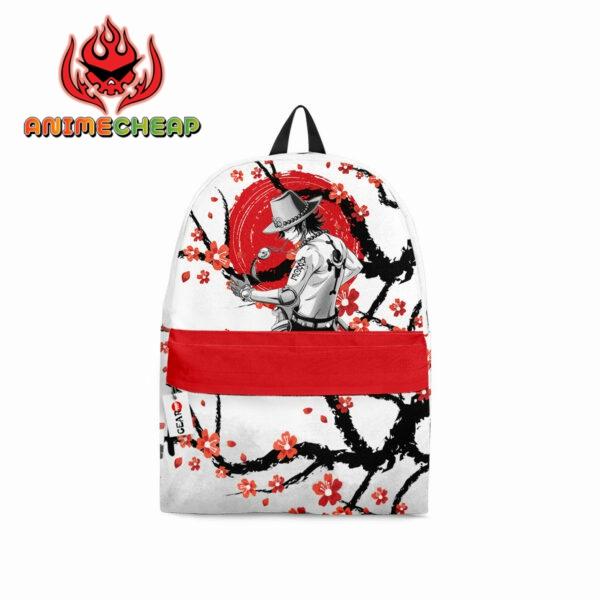 Ace Backpack Custom One Piece Anime Bag Japan Style 1