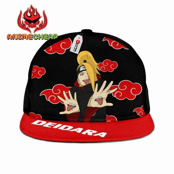 Akatsuki Deidara Snapback Hat Custom NRT Anime Hat 1