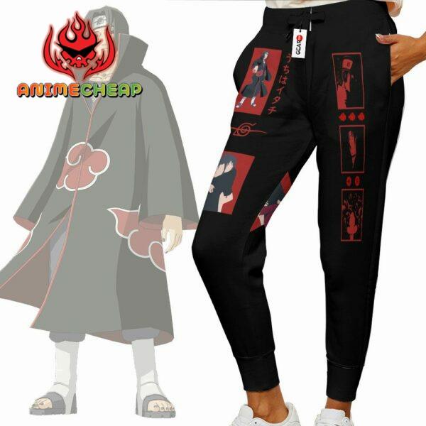 Akatsuki Itachi Jogger Pants Custom Anime NRT Sweatpants 2