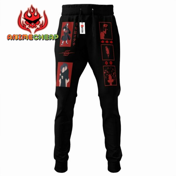 Akatsuki Itachi Jogger Pants Custom Anime NRT Sweatpants 3