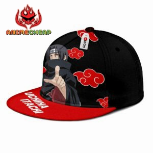 Akatsuki Itachi Snapback Hat Custom NRT Anime Hat 5