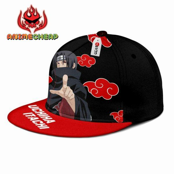 Akatsuki Itachi Snapback Hat Custom NRT Anime Hat 2