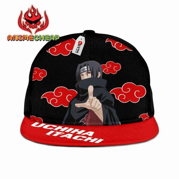 Akatsuki Itachi Snapback Hat Custom NRT Anime Hat 1