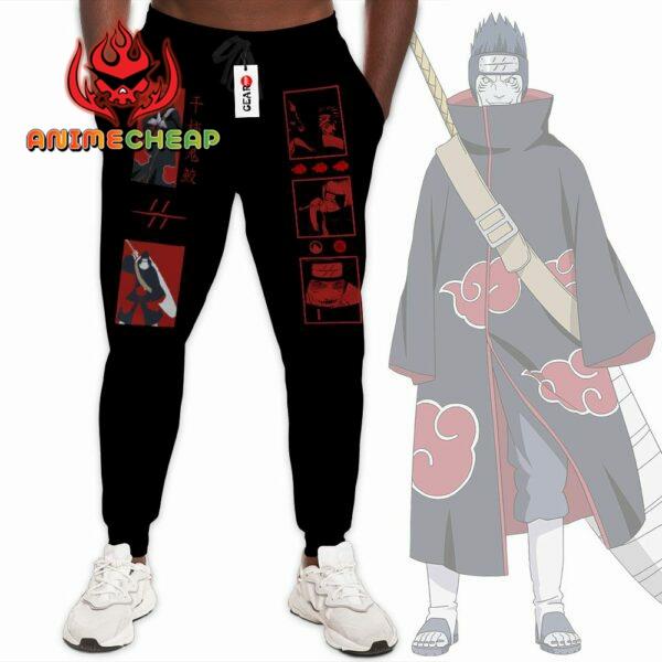 Akatsuki Kisame Jogger Pants Custom Anime Sweatpants 1
