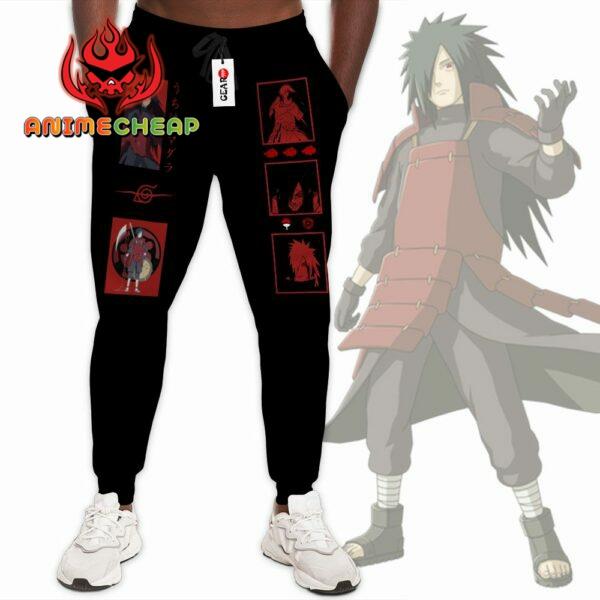 Akatsuki Madara Jogger Pants Custom Anime Sweatpants 1
