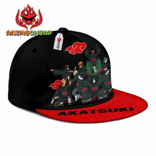 Akatsuki Snapback Hat Custom NRT Anime Hat 3