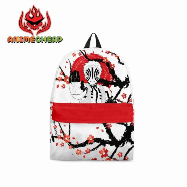 Akaza Backpack Custom Kimetsu Anime Bag Japan Style 1