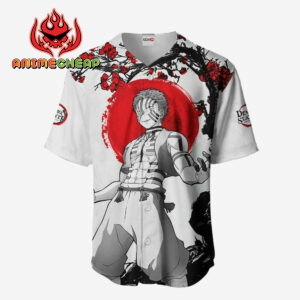 Akaza Jersey Shirt Custom Kimetsu Anime Merch Clothes Japan Style 4