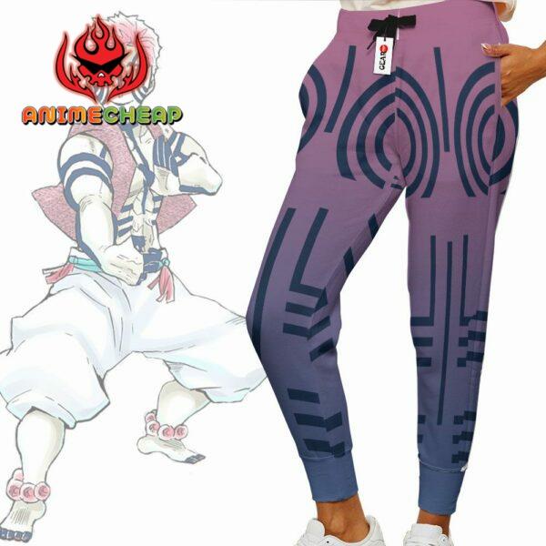 Akaza Uniform Jogger Pants Custom Kimetsu Anime Sweatpants 2