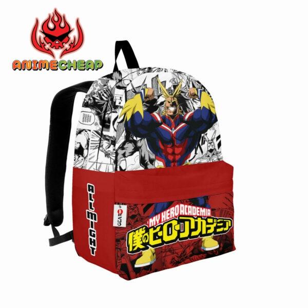 All Might Backpack Custom My Hero Academia Anime Bag Manga Style 2