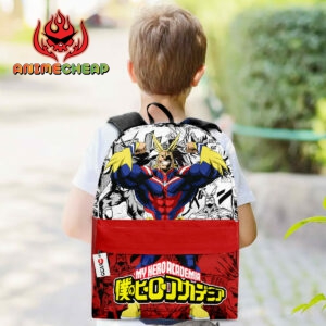 All Might Backpack Custom My Hero Academia Anime Bag Manga Style 5
