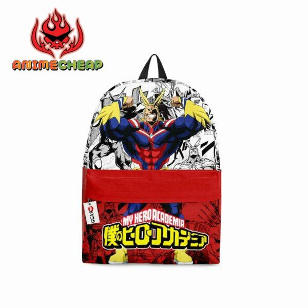 All Might Backpack Custom My Hero Academia Anime Bag Manga Style 1