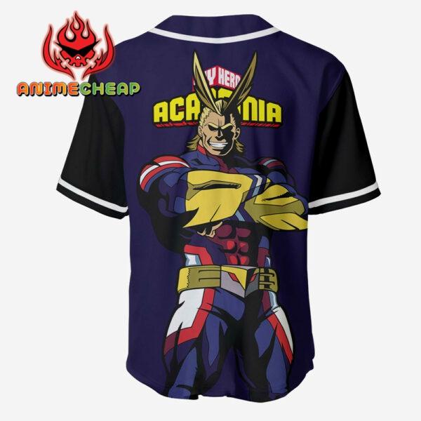 All Might Jersey Shirt Custom My Hero Academia Anime Merch Clothes 3