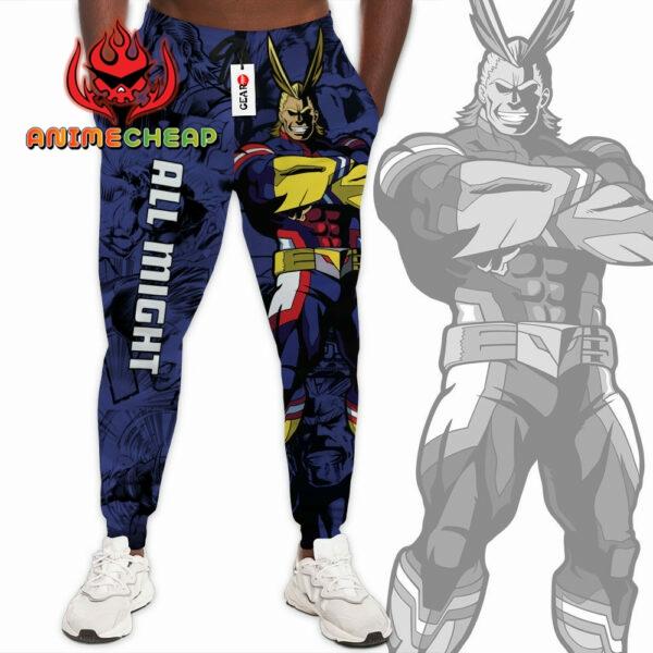 All Might Joggers Custom Anime My Hero Academia Sweatpants Mix Manga 1
