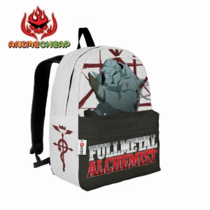 Alphonse Elric Backpack Custom Anime Fullmetal Alchemist Bag for Otaku 4