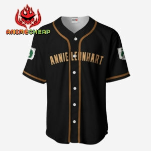 Annie Leonhart Jersey Shirt Custom Attack On Titan Anime Merch Clothes 4