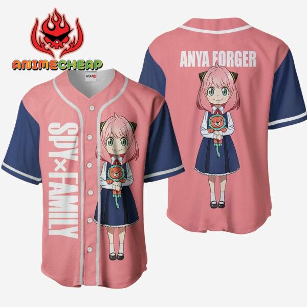 Anya Forger Jersey Shirt Custom Spy x Family Anime Merch Clothes for Otaku 1