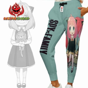 Anya Forger Joggers Custom Anime Spy x Family Sweatpants for Otaku 5