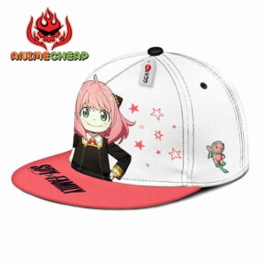 Anya Forger Snapback Hat Custom Spy x Family Anime Hat for Otaku 5