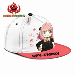 Anya Forger Snapback Hat Custom Spy x Family Anime Hat for Otaku 6