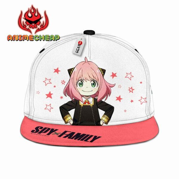 Anya Forger Snapback Hat Custom Spy x Family Anime Hat for Otaku 1