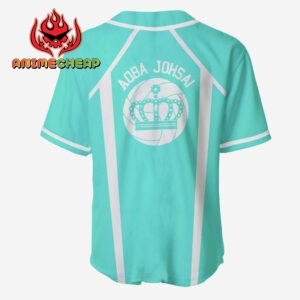 Aoba Johsai Jersey Shirt Custom Haikyuu Anime Merch Clothes 5
